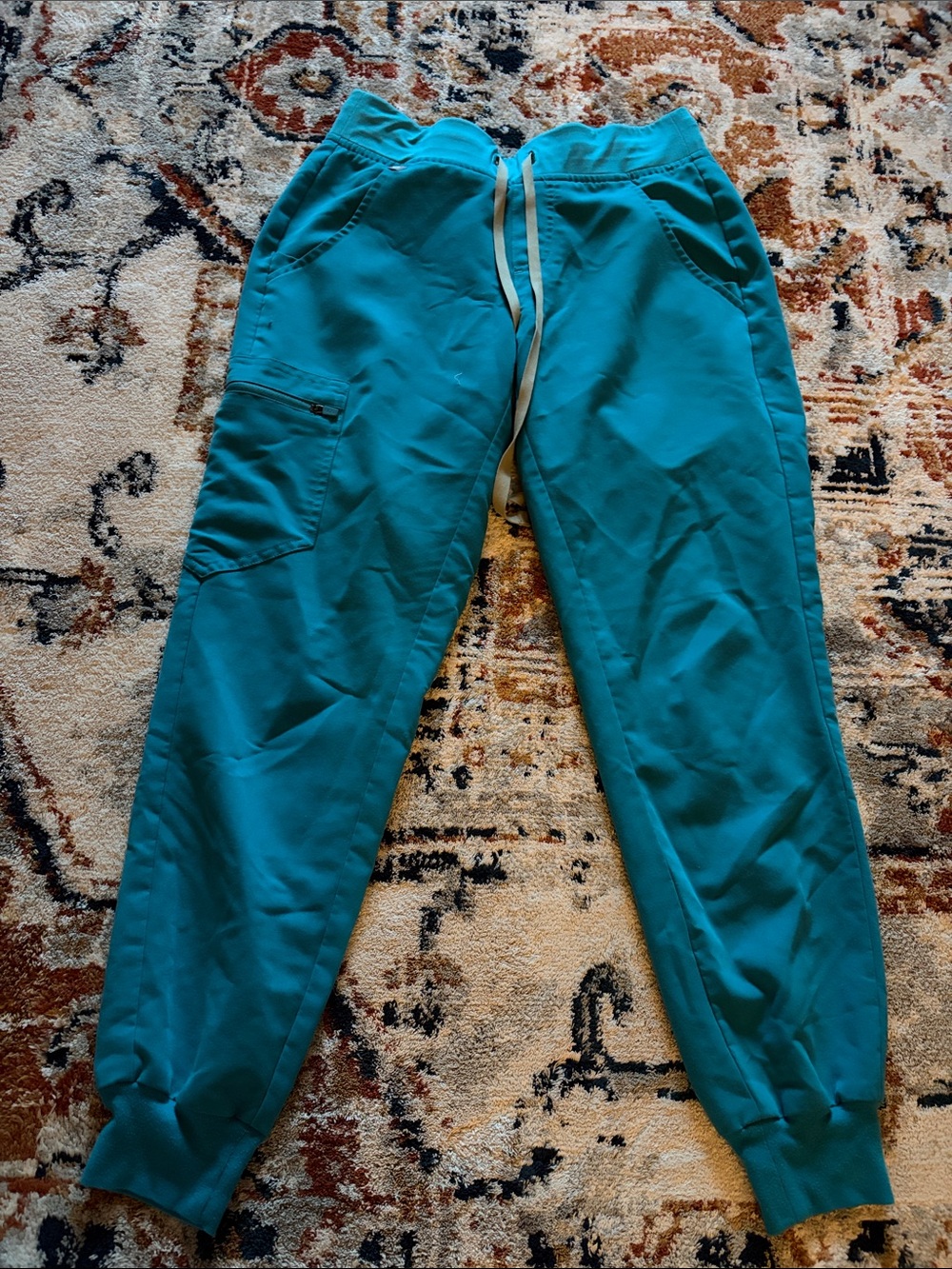 Figs Teal Jogger Pants PO# 1772